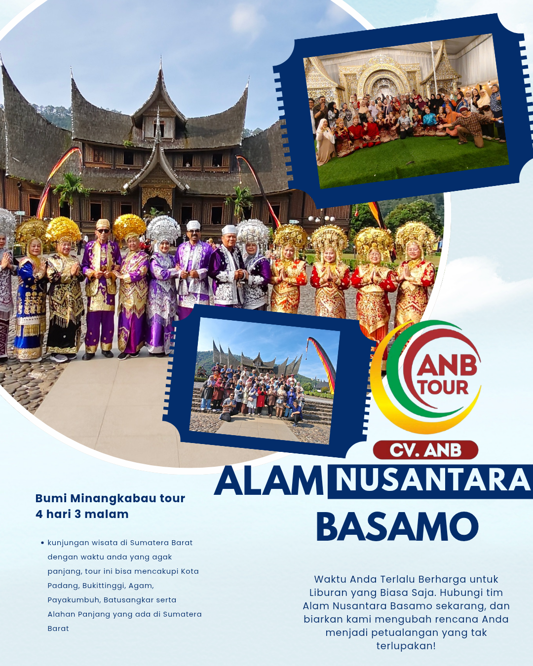Bumi Minangkabau Tour 4 Hari 3 Malam